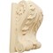 Ekena Millwork 4 1/4"W x 2 1/2"D x 5 1/2"H Medium Acanthus Block w/ Backplate Wood Corbel, Maple CORW04X03X06ABMA - alternate 1